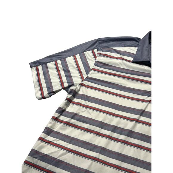 Greg Norman WeatherKnit Play Dry Golf Polo Shirt Men's Size Large Moisture Wicki - Picture 5 of 8
